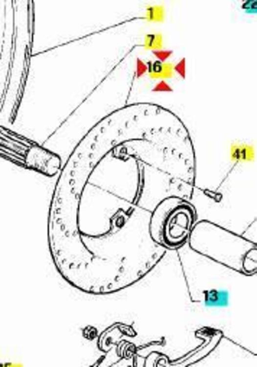 -Disco freno post Aprilia RS50 AP8213087