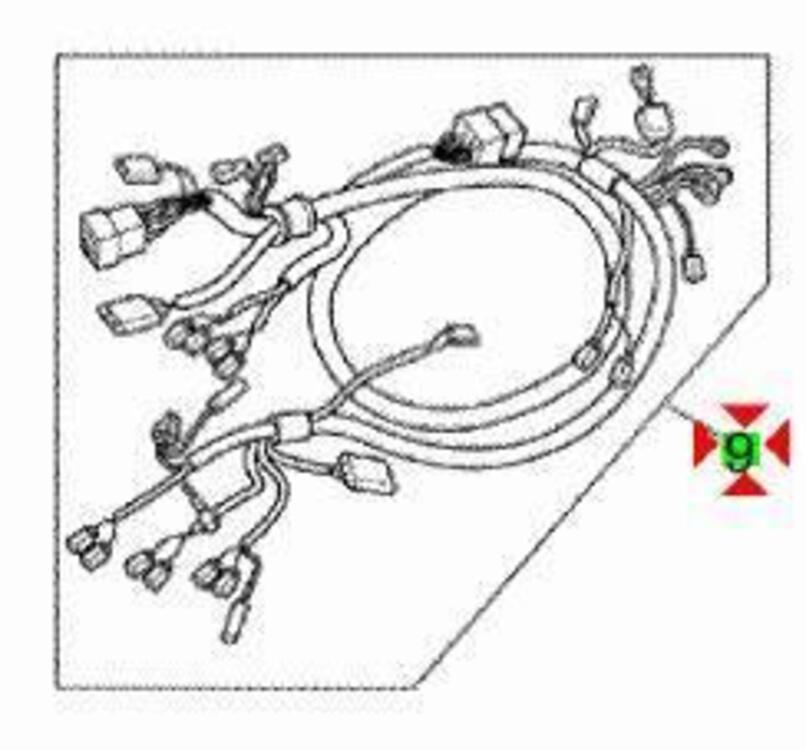 -Impianto elettrico principale SR50 AP8224279 Aprilia