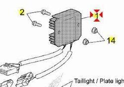 Regolatore di tensione Aprilia Caponord 1000 AP812