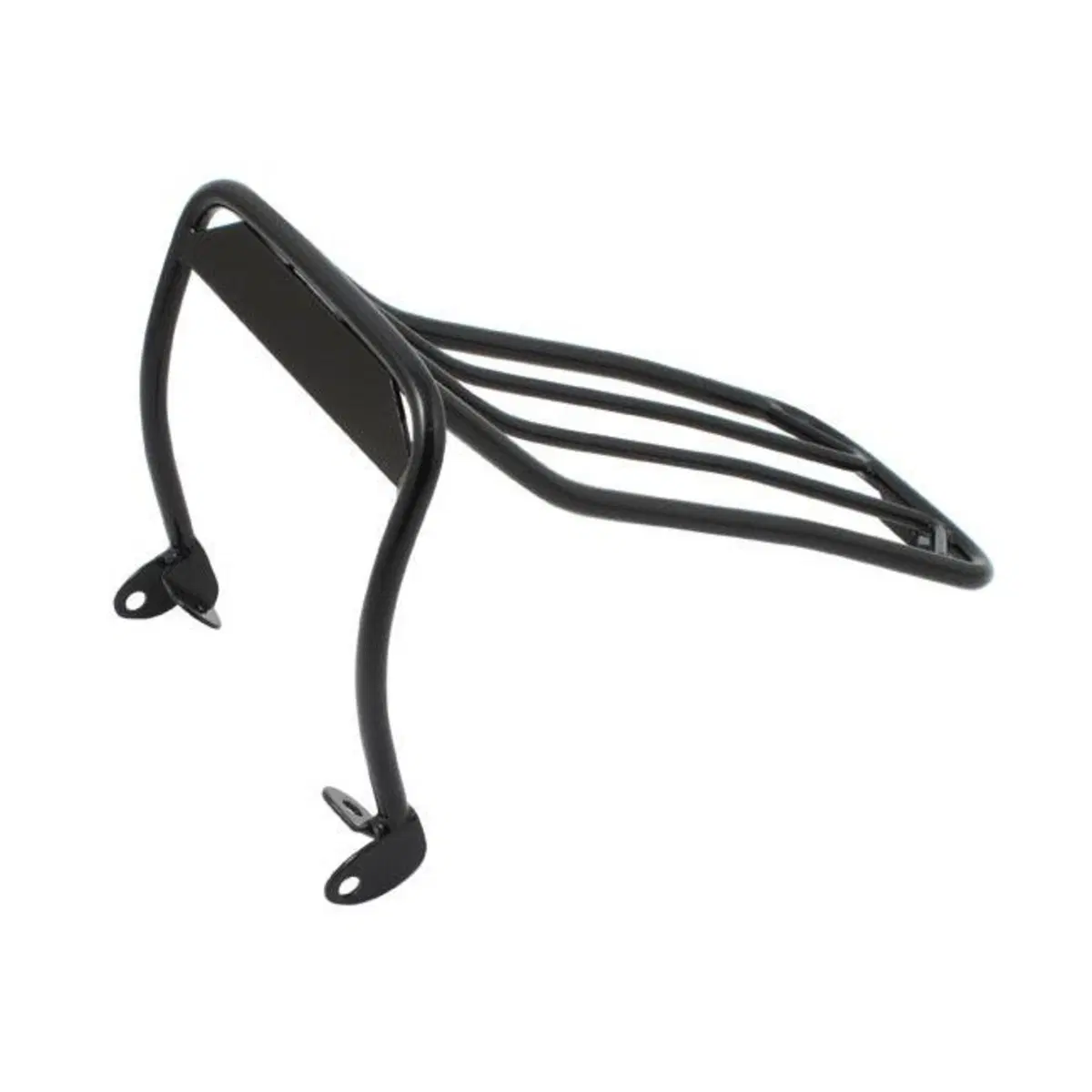 Portapacchi nero Bobbed per Softail FXST dal 2000 