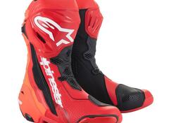 Stivali moto Alpinestars SUPERTECH R Rosso brillan