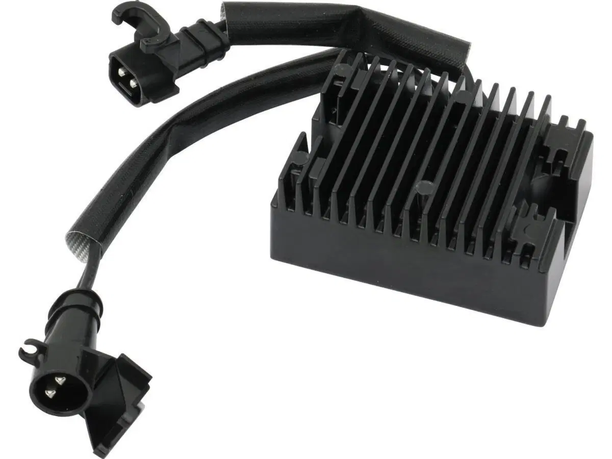 Regolatore di tensione nero per Sportster dal 2009 