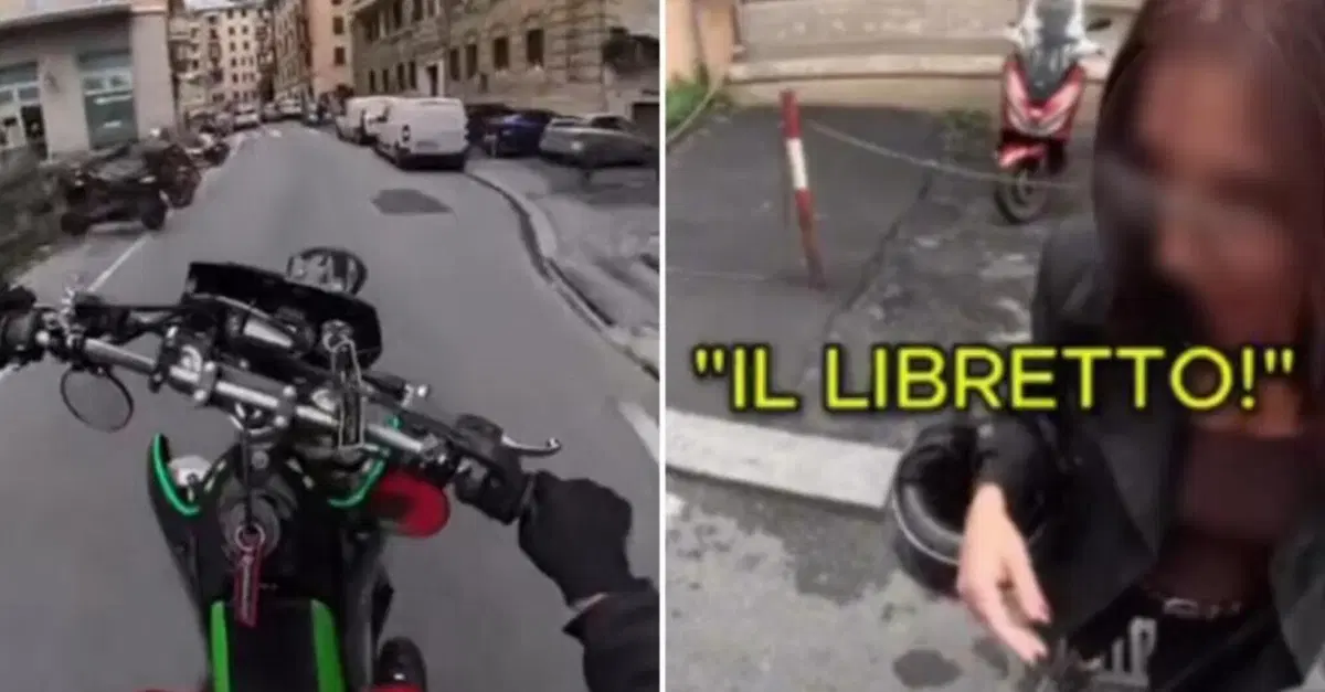 Ragazzo beccato dalla madre mentre impenna: &egrave; poi lei stessa a "sequestrargli" la moto. La lezione diventa virale [VIDEO]