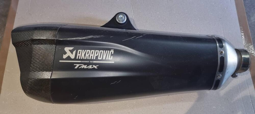 MARMITTA USATA COMPLETA AKRAPOVIC YAMAHA TMAX