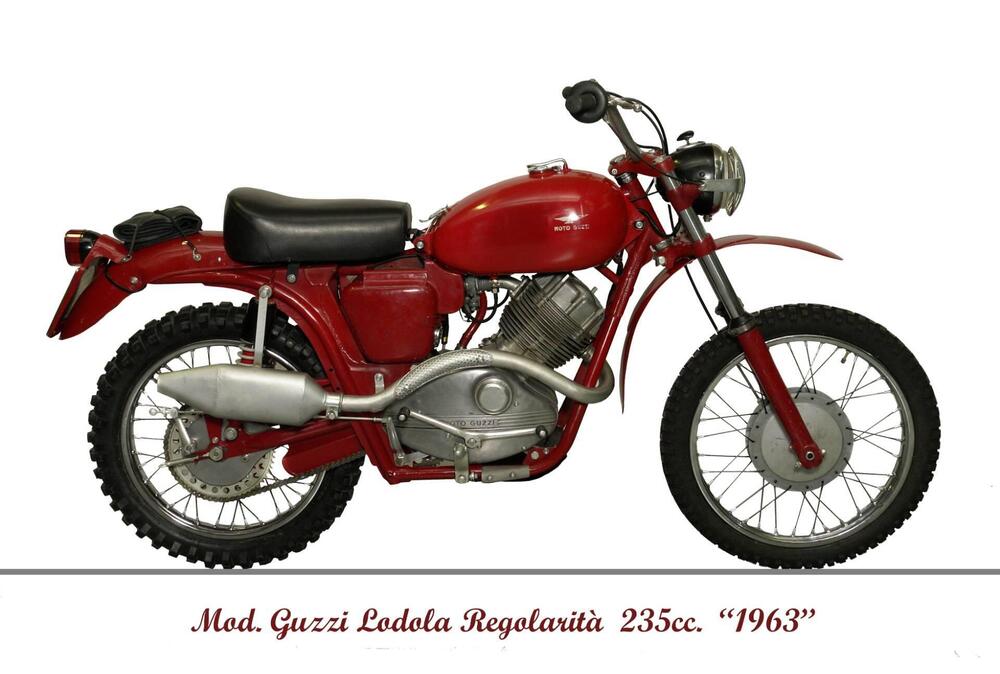 Moto Guzzi lodola regolarita' 235