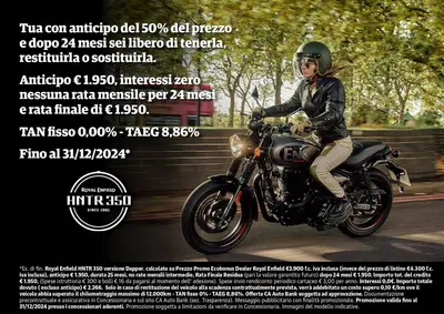 Royal Enfield HNTR 350 (2022 - 26) nuova