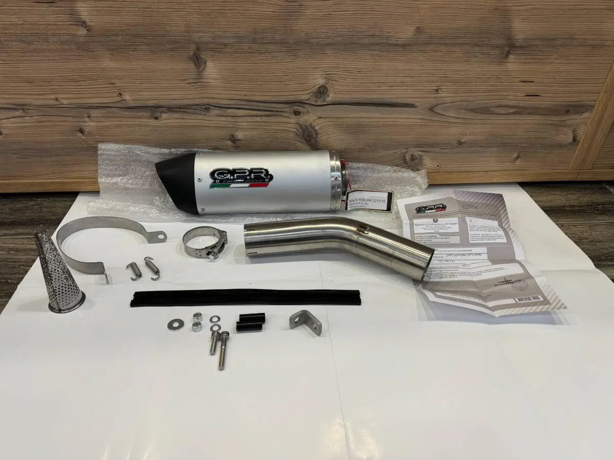 SCARICO GPR BMW S 1000 RR 2015-2016