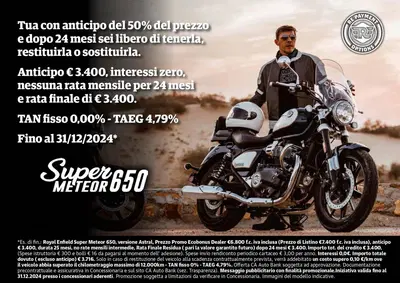 Royal Enfield Super Meteor 650 (2023 - 26) nuova