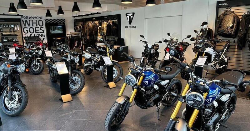 Triumph: cinque nuove concessionarie in Italia