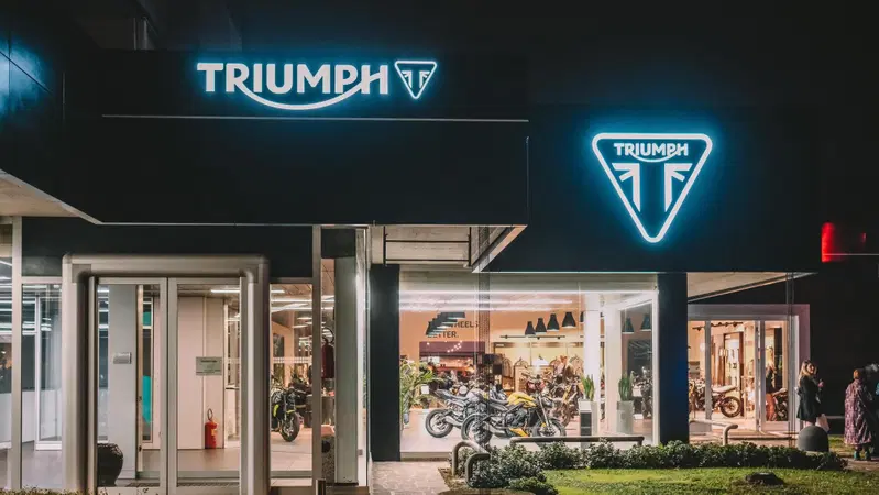 Triumph: cinque nuove concessionarie in Italia