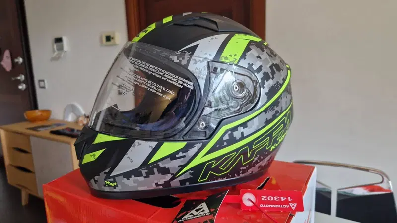 CASCO INTEGRALE NUOVO X BAMBINO "KAPPA KJ04 EVO PR (2)