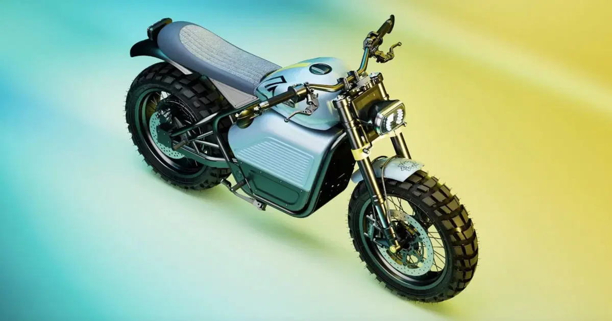 Renault entra nel mercato moto: ecco la nuova Scrambler elettrica [GALLERY]