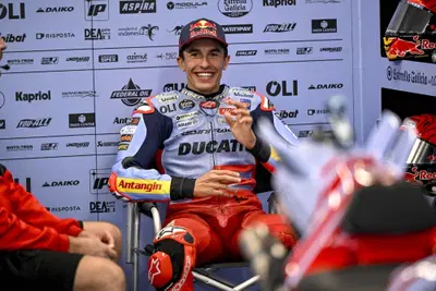 MotoGP 2024. GP dell'Australia. Marc Marquez: "Errore mio al primo giro. Se sono dispiaciuto? S&igrave;, il pilota cerca sempre quello che pu&ograve; fare meglio"