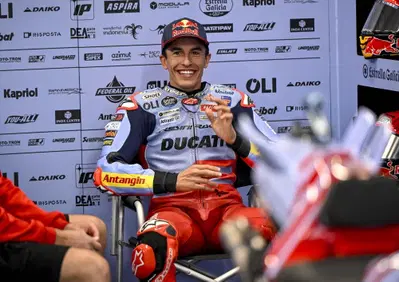 MotoGP 2024. GP dell'Australia. Marc Marquez: Errore mio al primo giro. Se sono dispiaciuto? Sì, il pilota cerca sempre quello che può fare meglio