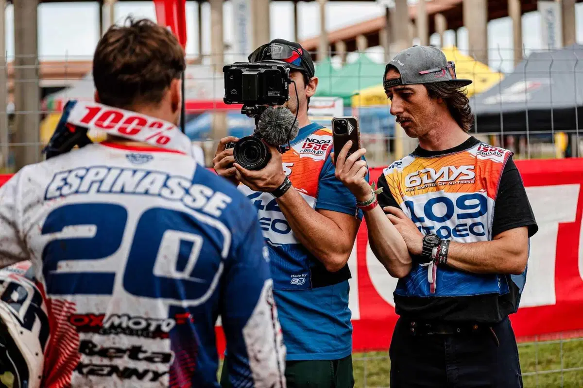 FIM 6DAYS® FINALE. Garcia semidio, Francia modello, Club Italia stella guida [VIDEO] (19)