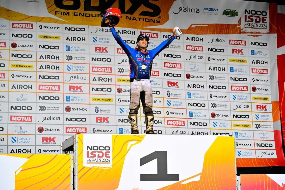 FIM 6DAYS® FINALE. Garcia semidio, Francia modello, Club Italia stella guida [VIDEO] (39)
