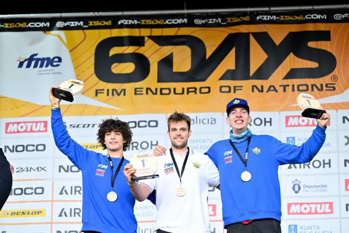 FIM 6DAYS® FINALE. Garcia semidio, Francia modello, Club Italia stella guida [VIDEO] (41)