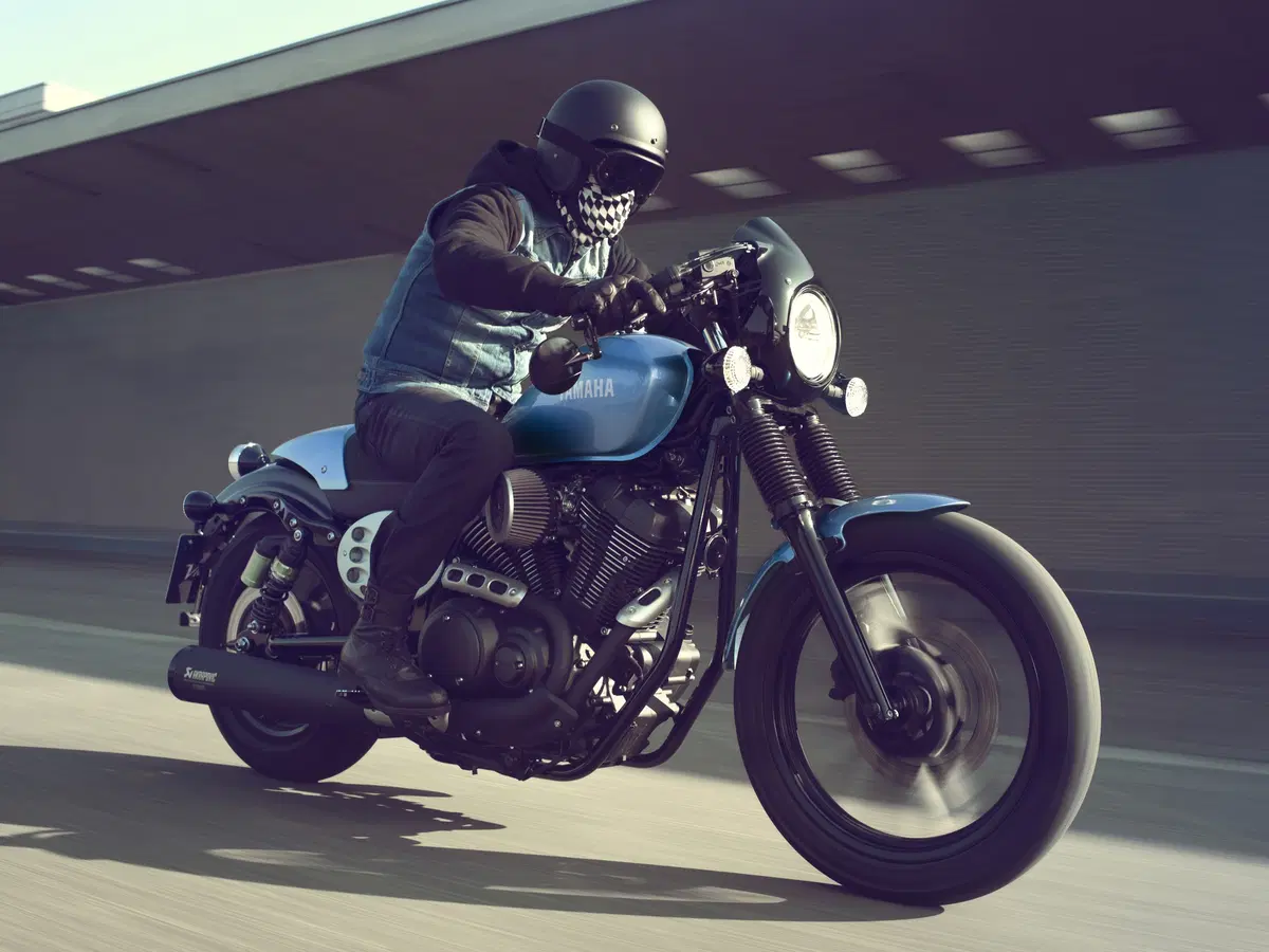 Yamaha XV 950 Racer, il lato Café Racer