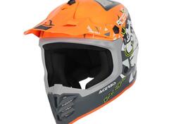 Casco cross bambino PROFILE JUNIOR Arancio Grigio Acerbis