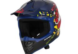 Casco cross bambino PROFILE JUNIOR Blu Nero Acerbis