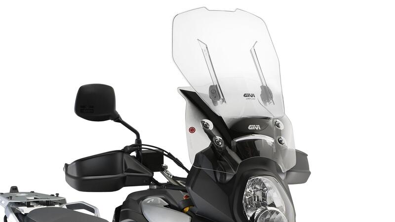 GIVI aggiorna Airflow, il parabrezza con spoiler regolabile