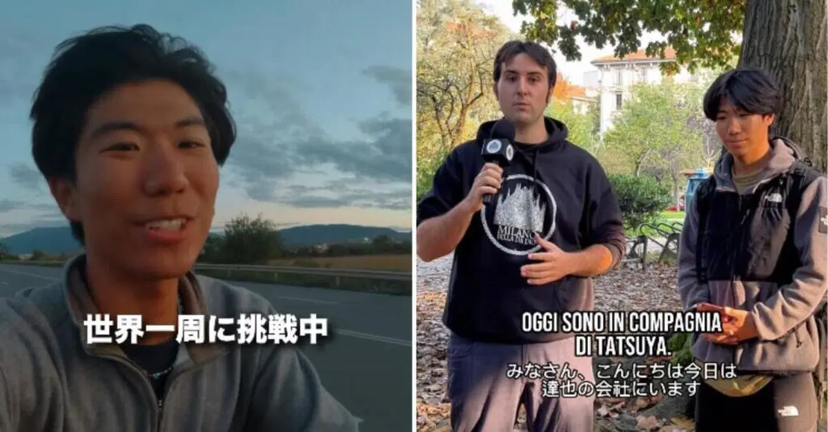 Milano. Dopo il giro del mondo in bici arriva in citt&agrave;: derubato e picchiato. Ecco cos'&egrave; successo a Tatsuya Kushihara [VIDEO]