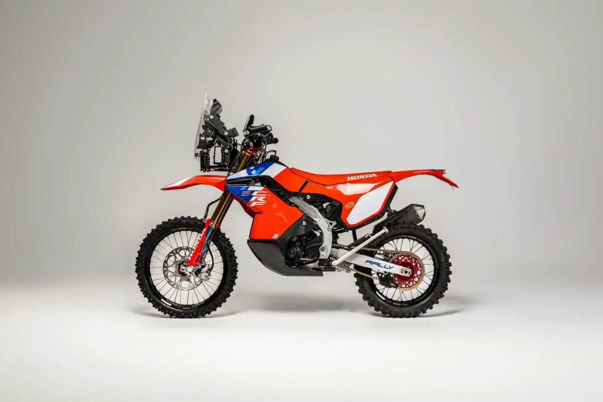 Rally POV presenta la Honda 450 HRC "clienti" per la sua Dakar a 42 metri di profondità (5)