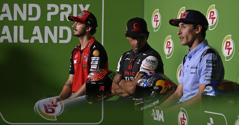 MotoGP 2024. GP della Thailandia. La vigilia raccontata da Zam: Martin e Bagnaia per il titolo, Marquez per la gloria [VIDEO]