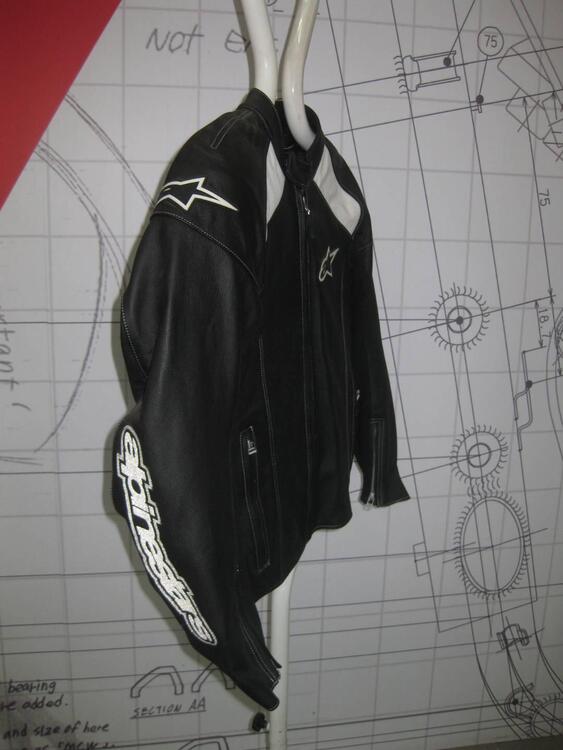 GIACCA ALPINESTARS IN PELLE TZ-1 LEATHER JACKET (2)