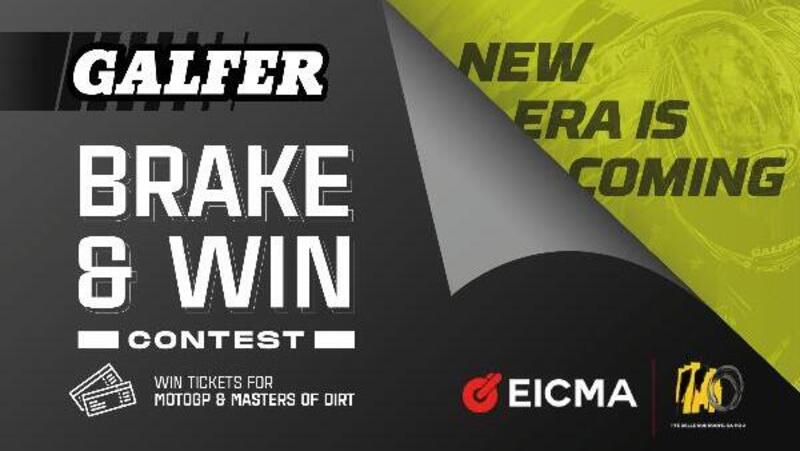 Galfer ti porta in pista a vedere la MotoGP! &quot;Brake and Win&quot; a EICMA 2024: ecco come funziona il contest