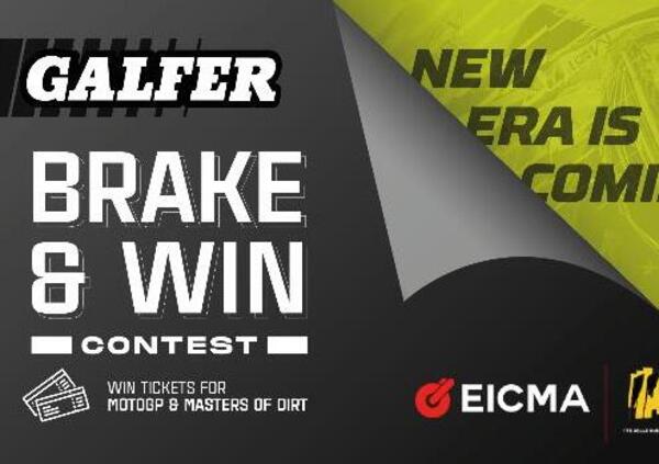 Galfer ti porta in pista a vedere la MotoGP! Brake and Win a EICMA 2024: ecco come funziona il contest