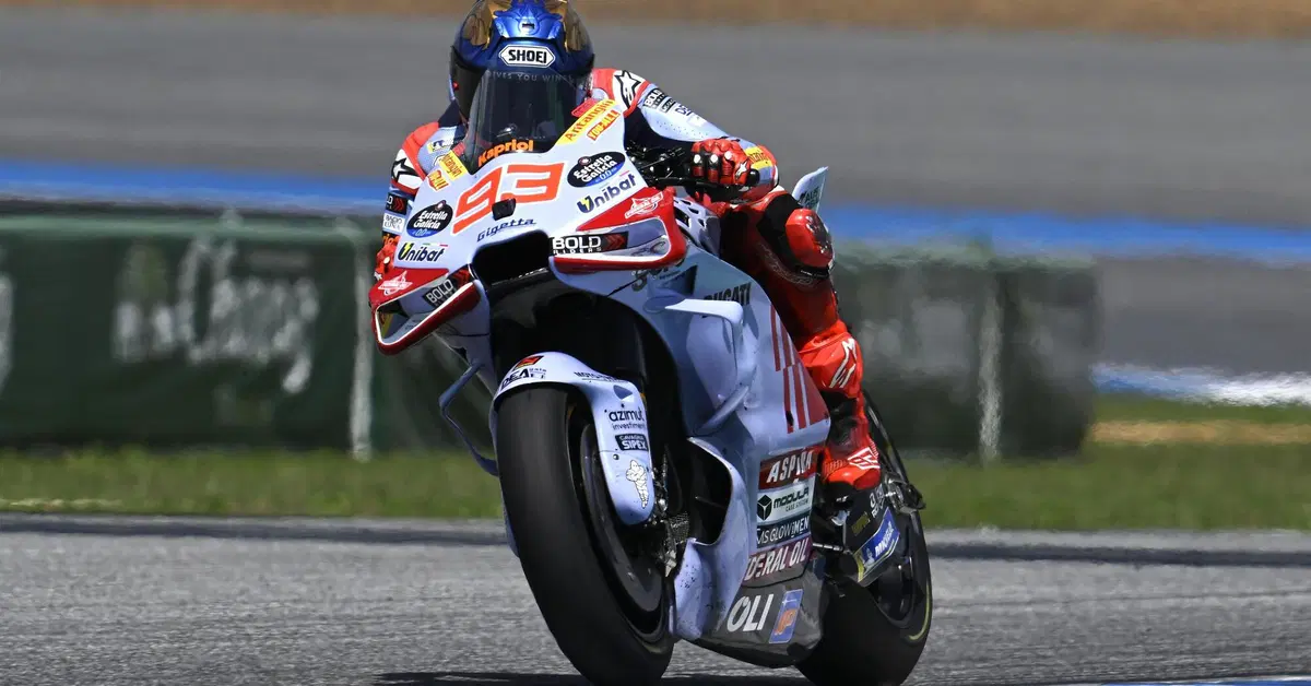 MotoGP 2024. GP della Thailandia. Marc Marquez, 1&deg; al venerd&igrave;: "Sto rischiando molto per essere con Jorge Martin e Pecco Bagnaia"
