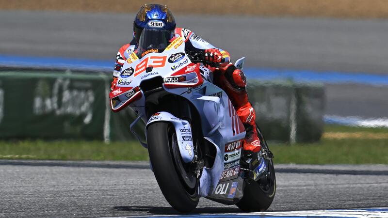 MotoGP 2024. GP della Thailandia. Marc Marquez, 1&deg; al venerd&igrave;: &quot;Sto rischiando molto per essere con Jorge Martin e Pecco Bagnaia&quot;