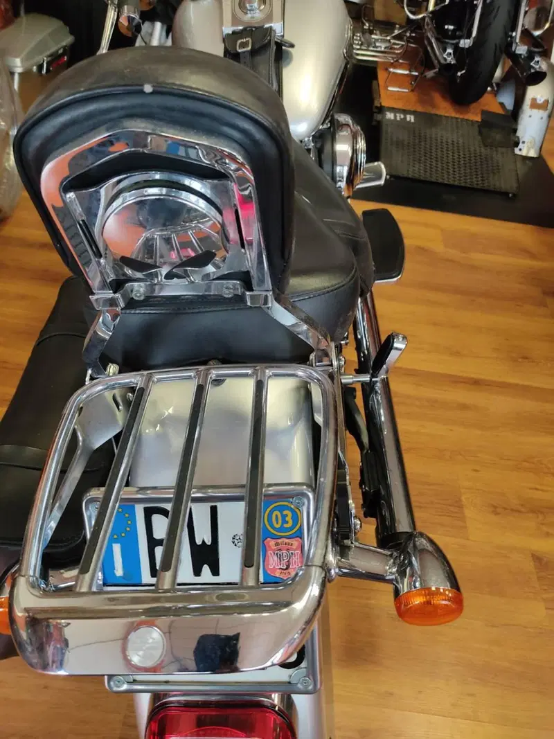Harley-Davidson Fat Boy anniversario 100 anni bi-color argento e nero (18)