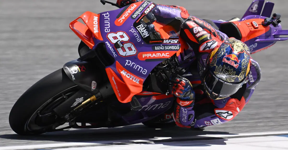 MotoGP 2024. GP della Thailandia. Jorge Martin: "Non sono pi&ugrave; cos&igrave; ossessionato dal vincere. Anche Pecco Bagnaia e Marc Marquez sono forti, sar&agrave; una gara difficile"