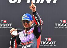 MotoGP 2024. GP della Thailandia. Jorge Martin, 2° nella Sprint rimontando su Bagnaia: Ho dovuto passare Pedro Acosta, Marc Marquez e Pecco. Non aveva senso risparmiarsi