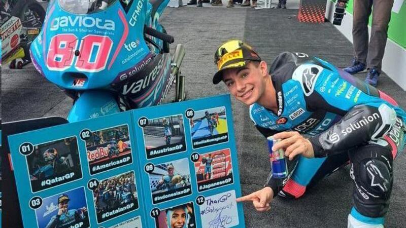 MotoGP 2024. GP della Thailandia. Moto3: dodicesima vittoria di David Alonso, &egrave; record! Secondo Luca Lunetta