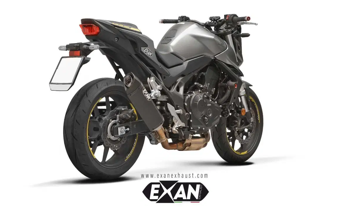 Tre proposte firmate Exan per la Honda CB 750 Hornet  (2)