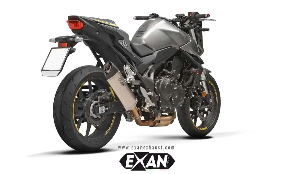 Tre proposte firmate Exan per la Honda CB 750 Hornet  (3)