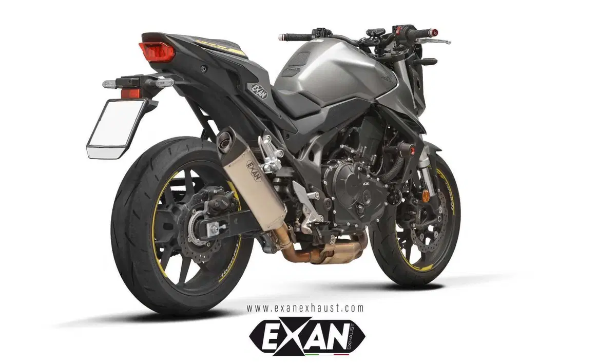 Tre proposte firmate Exan per la Honda CB 750 Hornet  (6)