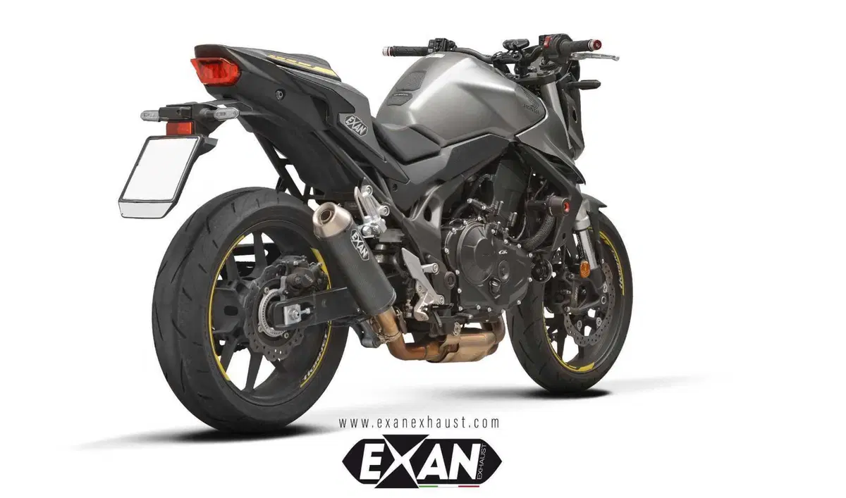 Tre proposte firmate Exan per la Honda CB 750 Hornet  (2)