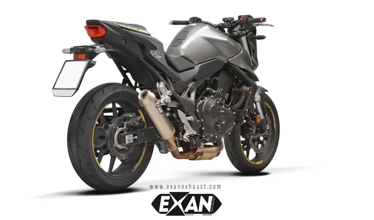 Tre proposte firmate Exan per la Honda CB 750 Hornet  (4)