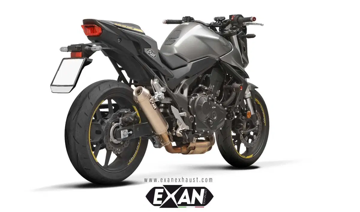 Tre proposte firmate Exan per la Honda CB 750 Hornet  (6)