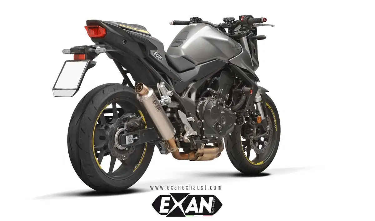 Tre proposte firmate Exan per la Honda CB 750 Hornet  (2)