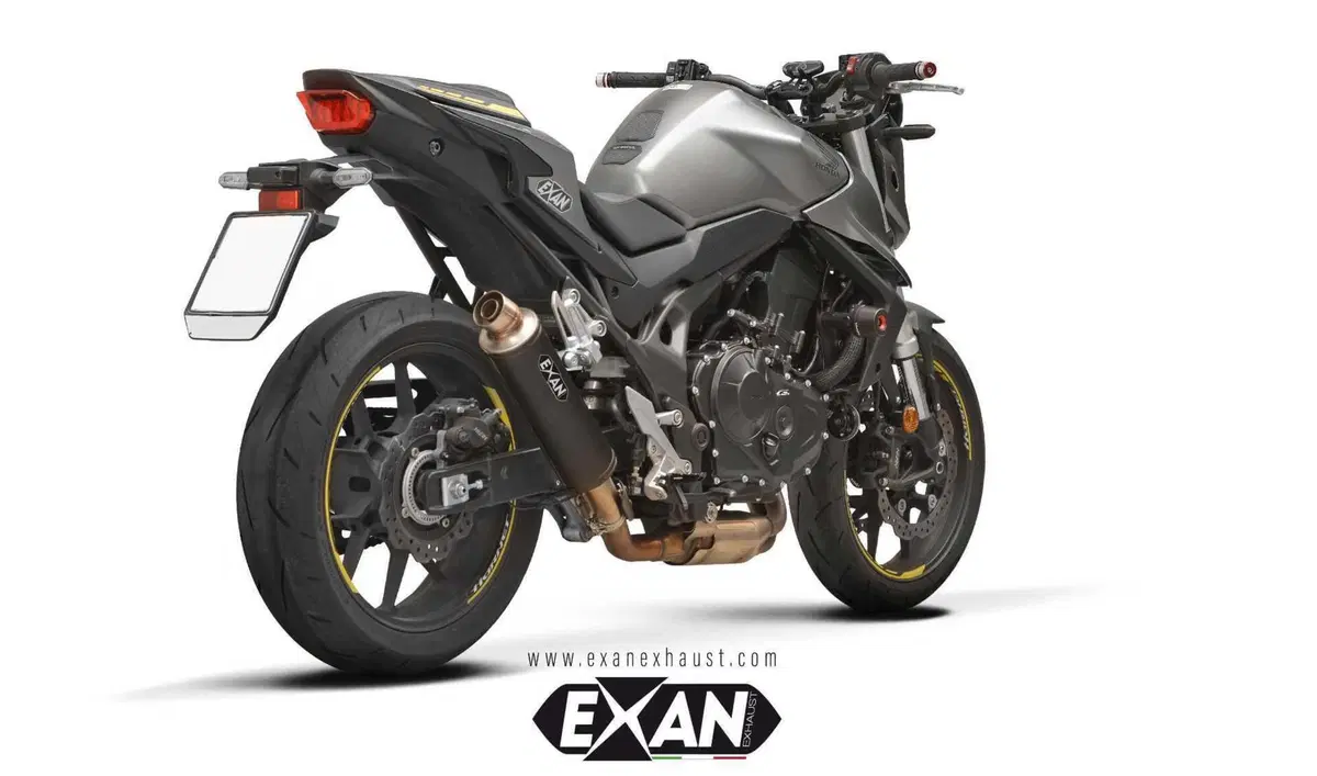 Tre proposte firmate Exan per la Honda CB 750 Hornet  (4)