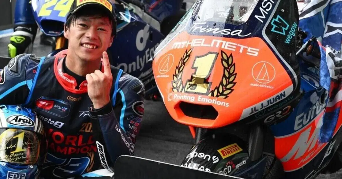 MotoGP 2024. Moto2: Ai Ogura sulla vittoria del titolo: "Essere il numero 1 del mondo &egrave; quello che ho pensato per tutta la mia carriera"