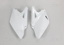 Fiancatine lat Ufo Suzuki RMZ 250 2010-2018 bianco 