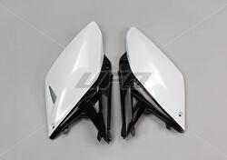 Fiancatine lat Ufo Suzuki RMZ 250 2010-2018 bianco 