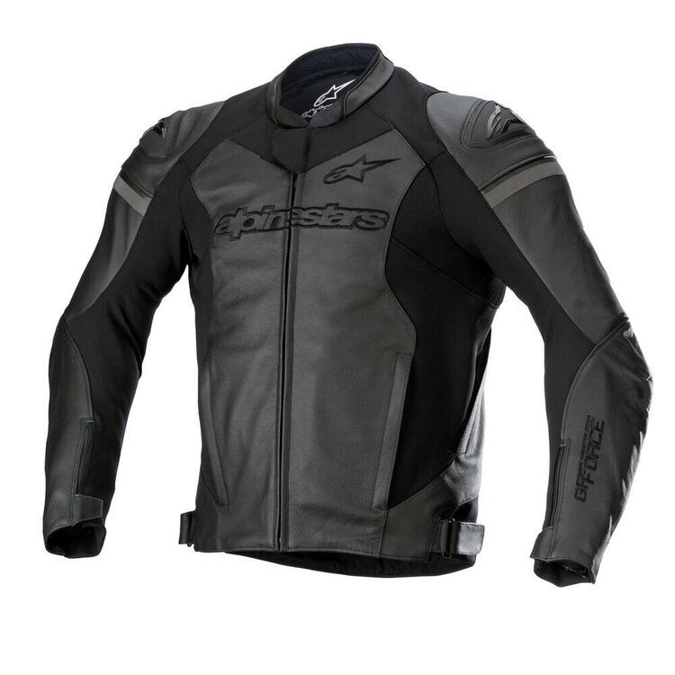 Giacca moto pelle Alpinestars GP FORCE Nero Nero