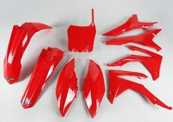 Kit plastiche moto UFO Honda CRF 250R 04-17 Rosso 